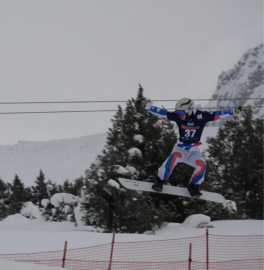 FIS Snowboard Cross European Cup 2026, Erzincan’da başladı / Görüntü eklendi