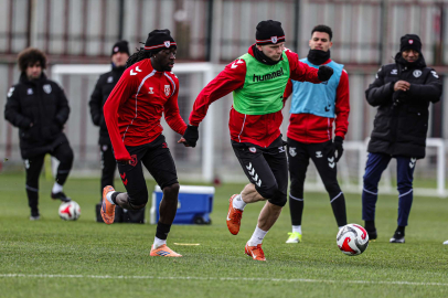 Samsunspor, Kocaelispor maçı hazırlıklarına başladı