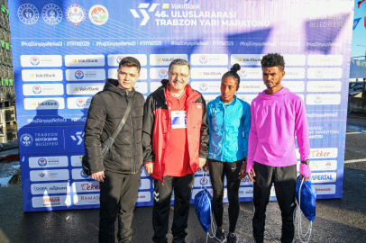 Uluslararası Trabzon Yarı Maratonu yoğun katılımla gerçekleşti (2)