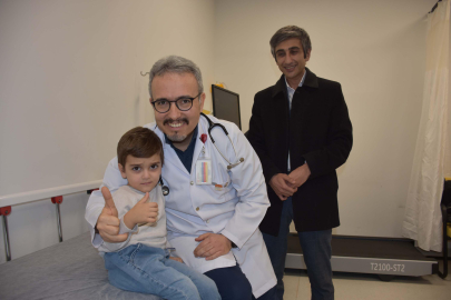 Taşikardi tanısı konulan Selim Ali, 3D yöntemle sağlığına kavuştu