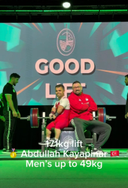 2026 Para Powerlifting Avrupa Şampiyonası’nda Abdullah Kayapınar şampiyon oldu