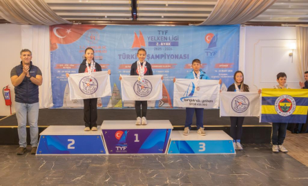 TYF Yelken Ligi 2’nci ayak Optimist Junior Türkiye Şampiyonası tamamlandı